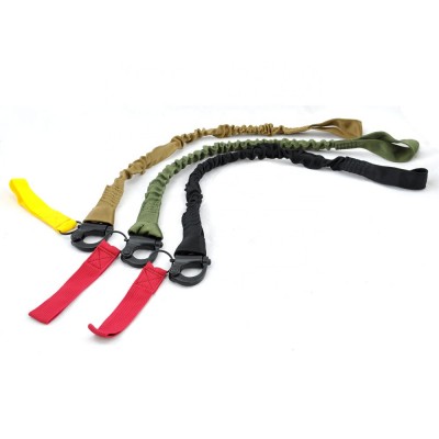 Tactical Safety Rope Quick Release Nylon Safety Sling Climbing Rope Strap For Outdoor Sports Climbing